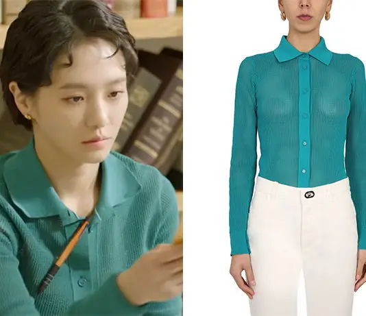 DALI & COCKY PRINCE : Da-Li’s mesh blue cardigan in S1E01