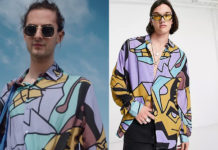 Ici tout commence : la chemise à motifs abstraits d’Eliott dans l’épisode 446