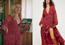 THE LAKE : Jayne’s red dress in S1E07