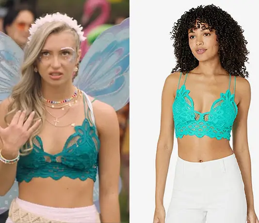 THE LAKE : Jeri’s green bra in S1E7