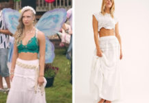 THE LAKE : Jeri’s white skirt in S1E07