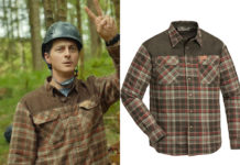 SNOWFLAKE MOUNTAIN : Joel’s checked shirt