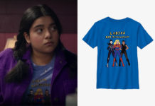 MISS MARVEL : Kamala’s « ladies get information » tee