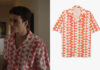 ICI TOUT COMMENCE : la chemise à motifs géométriques de Marius dans l’épisode 447