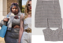 LES LIAISONS DANGEREUSES : l’ensemble à carreaux noirs et roses de Naya