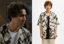 DEMAIN NOUS APPARTIENT : la chemise à imprimé floral de Dorian