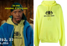 SNOWFLAKE MOUNTAIN : Solomon’s yellow sweatshirt in S1E1