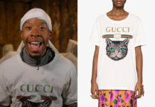 SNOWFLAKE MOUNTAIN : Solomon’s mystic cat print tee in S1E02