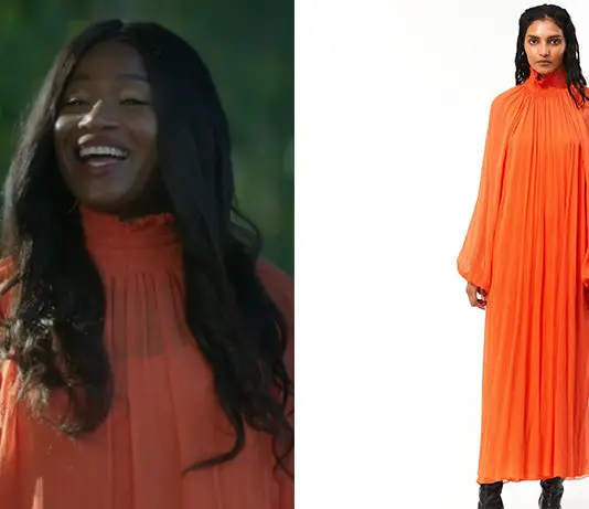 THE LAKE : Teesa’s orange dress in S1E05