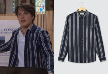 LES LIAISONS DANGEREUSES : la chemise à rayures de Tristan