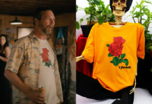 THE LAKE : Wayne’s Roses(I farted) print tee in S1E01