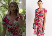 UN SI GRAND SOLEIL : la robe fleurie d’Alix dans l’épisode 966