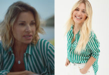 DEMAIN NOUS APPARTIENT : la chemise à rayures vertes de Chloé