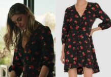 UN SI GRAND SOLEIL : la robe à fleurs de Davia dans l’épisode 961