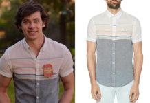 HIGH SCHOOL MUSICAL : THE MUSICAL : THE SERIES : E.J.’s stripe shirt in S3E04