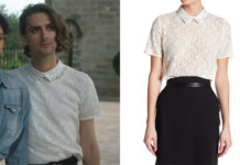 Ici tout commence : le top en dentelles d’Eliott