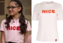 High school musical : the musical : the series : Emmy’s nice print t-shirt in S3x02