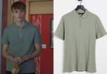 DEMAIN NOUS APPARTIENT : le polo zippé de Gaspard dans l’épisode 1256