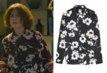AG3NDA : la chemise monochrome à fleurs de Giulio dans l’épisode 1×06