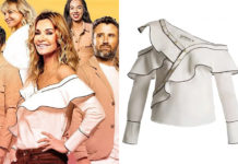 STYLE : la blouse asymétrique d’Ingrid Chauvin sur un visuel DNA