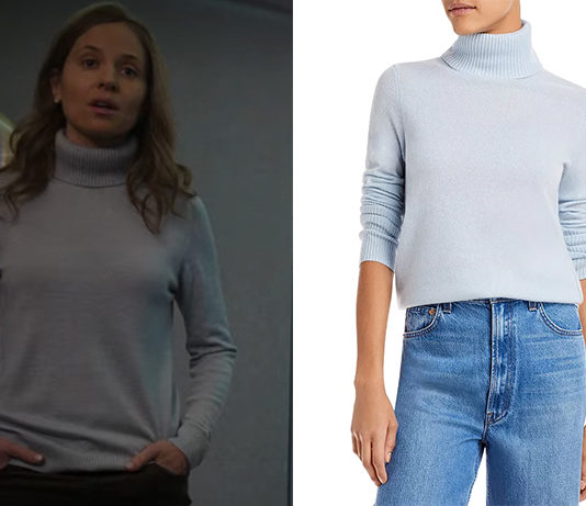 AU SERVICE DU PASSÉ : le pull bleu de Jenny dans le premier épisode