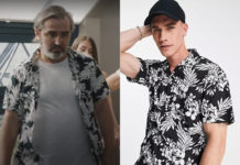 DEMAIN NOUS APPARTIENT : la chemise noire à fleurs de Sylvain