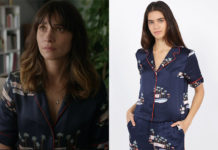 UN SI GRAND SOLEIL : la chemise bleu marine de Julie dans l’épisode 968