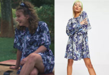 ICI TOUT COMMENCE: la robe babydoll cosmique de Kelly dans l’épisode 463