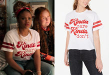 High School Musical : The Musical : The Series : Kourtney’s Kinda dare t-shirt in S3E03