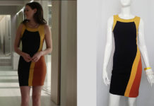 UN SI GRAND SOLEIL : la robe noire jaune rouge de Margot