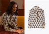 NEVER HAVE I EVER : Nalini’s print bow blouse in S3E02
