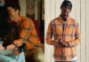 NEVER HAVE I EVER : Paxton’s orange check shirt in S3E02