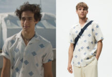 DEMAIN NOUS APPARTIENT : la chemise à motifs géométriques de Dorian dans l’épisode 1253