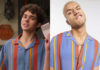 HIGH SCHOOL MUSICAL : THE MUSICAL : THE SERIES : Ricky’s stripe shirt in orange and blue S3E04