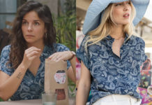 DEMAIN NOUS APPARTIENT : la chemise à motif cachemire de Roxane dans l’épisode 1244