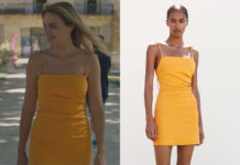 ICI TOUT COMMENCE : la robe mandarine de Salomé dans l’épisode 478