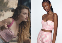 ICI TOUT COMMENCE : le crop top vichy rose de Vic dans l’épisode 475