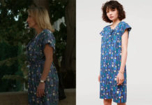 UN SI GRAND SOLEIL : la robe bleue d’Alix dans l’épisode 984