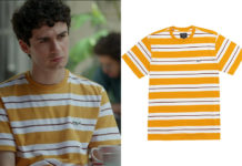 UN SI GRAND SOLEIL : le t-shirt à rayures oranges d’Antonin dans l’épisode 975