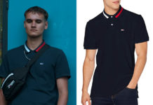 HARTLEY, CŒURS À VIF : le polo bleu marine de Ca$h dans l’épisode 1×04