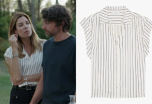 UN SI GRAND SOLEIL : la blouse à rayures du juge Alphand dans l’épisode 977