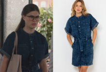 DEMAIN NOUS APPARTIENT : la robe en denim bleu d’Elsa dans l’épisode 1271