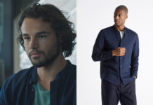 DEMAIN NOUS APPARTIENT : la chemise bleue col Mao d’Hadrien dans l’épisode 1285