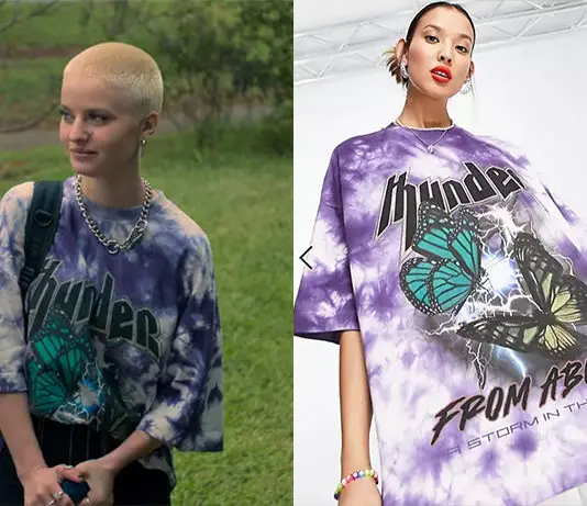 HARTLEY, COEUR À VIF : le t-shirt « thunder » de Harper dans l’épisode 1×03