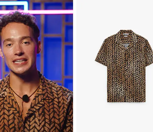 DATED & RELATED : Joey’s leaf print shirt in S1E01
