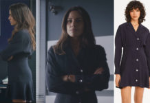 DEMAIN NOUS APPARTIENT : la robe col tailleur de Lisa dans l’épisode 1272