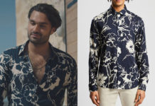 ICI TOUT COMMENCE : la chemise bleue à fleurs dans l’épisode 485