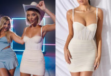 DATED & RELATED : Mady’s mini dress in S1E01