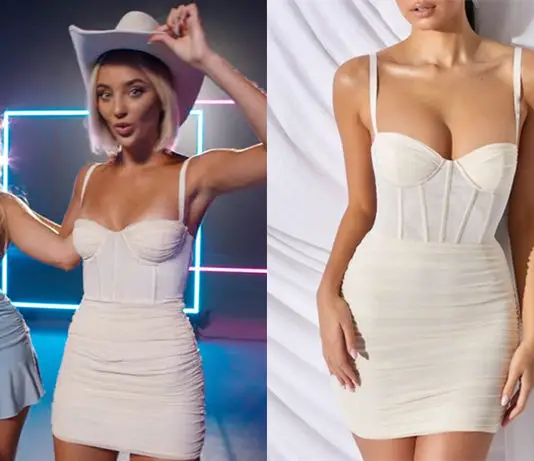 DATED & RELATED : Mady’s mini dress in S1E01