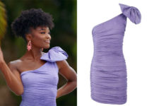 DATED & RELATED : Melinda’s lilac dress in S1E01